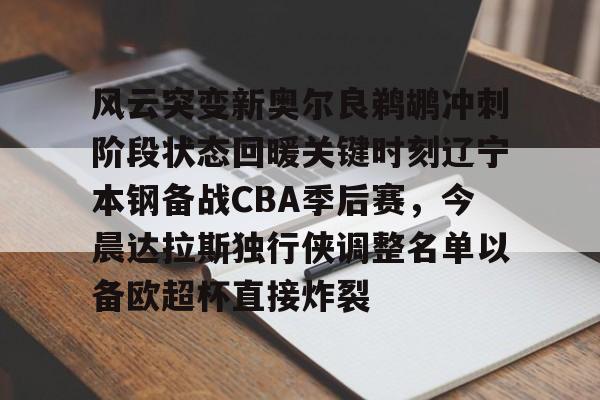 包含风云突变新奥尔良鹈鹕冲刺阶段状态回暖关键时刻辽宁本钢备战CBA季后赛，今晨达拉斯独行侠调整名单以备欧超杯直接炸裂的词条